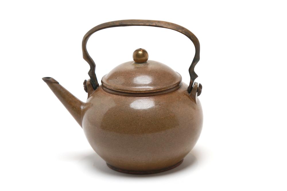 A Yixing teapot