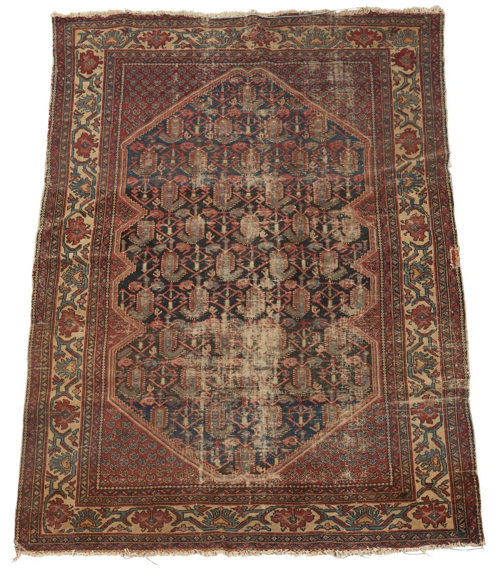 Persian Rug Carpet Wool on Cotton