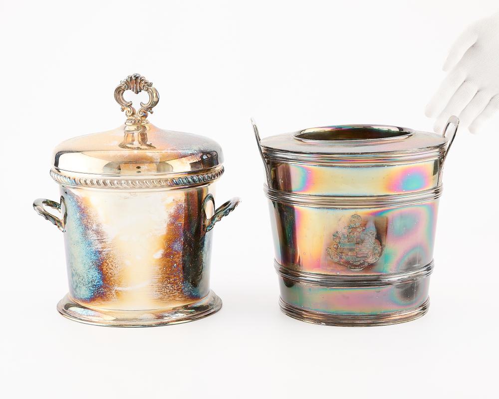 Silverplate Wine Cooler & I... image