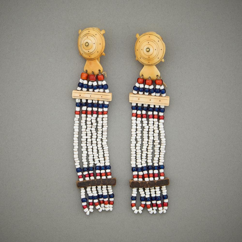 Alaskan Yupik Earrings ca. 1850