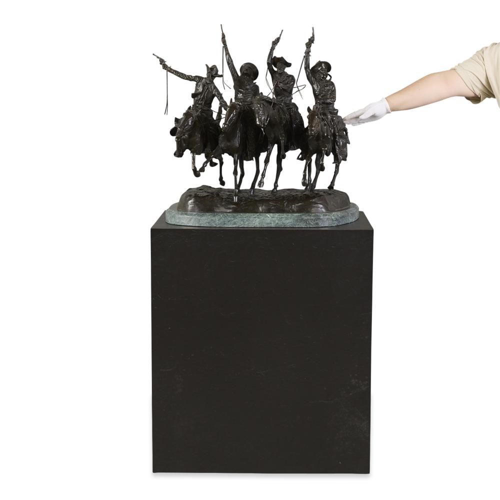 Aft. Remington "Coming Through the Rye" Bronze