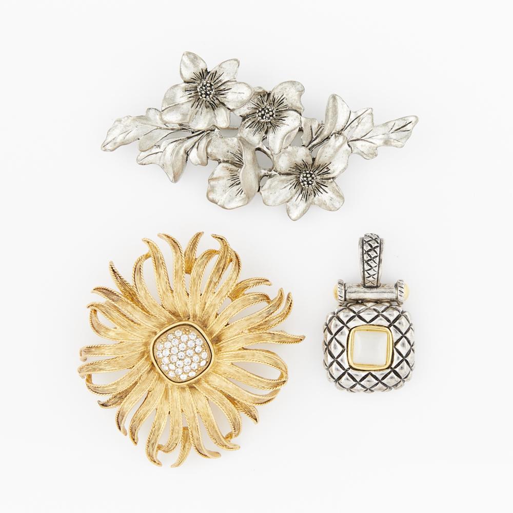 Group of 3 Pcs Costume Jewelry