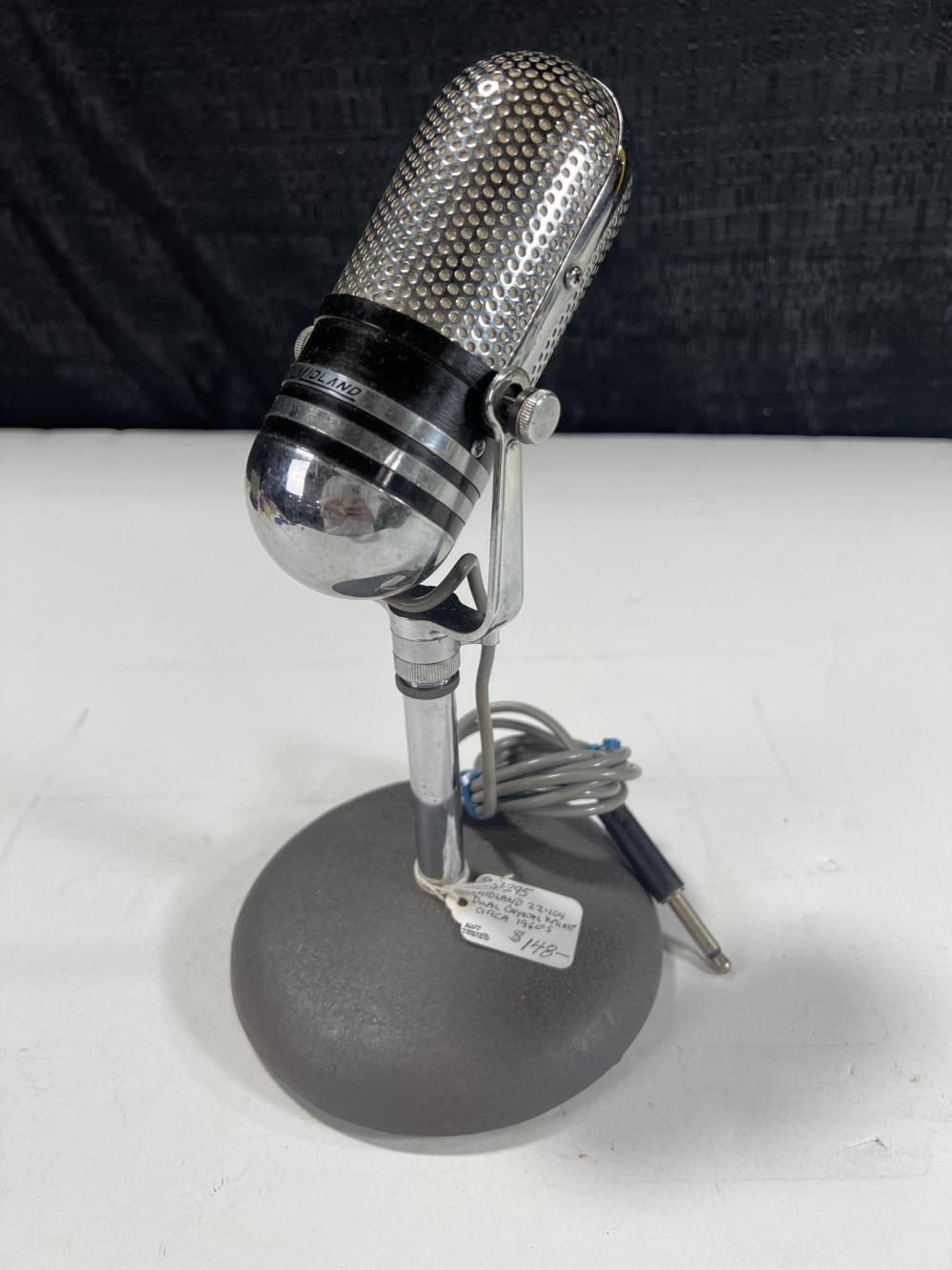 Midland 22-104 dual crystal 1960s era microphone not tested