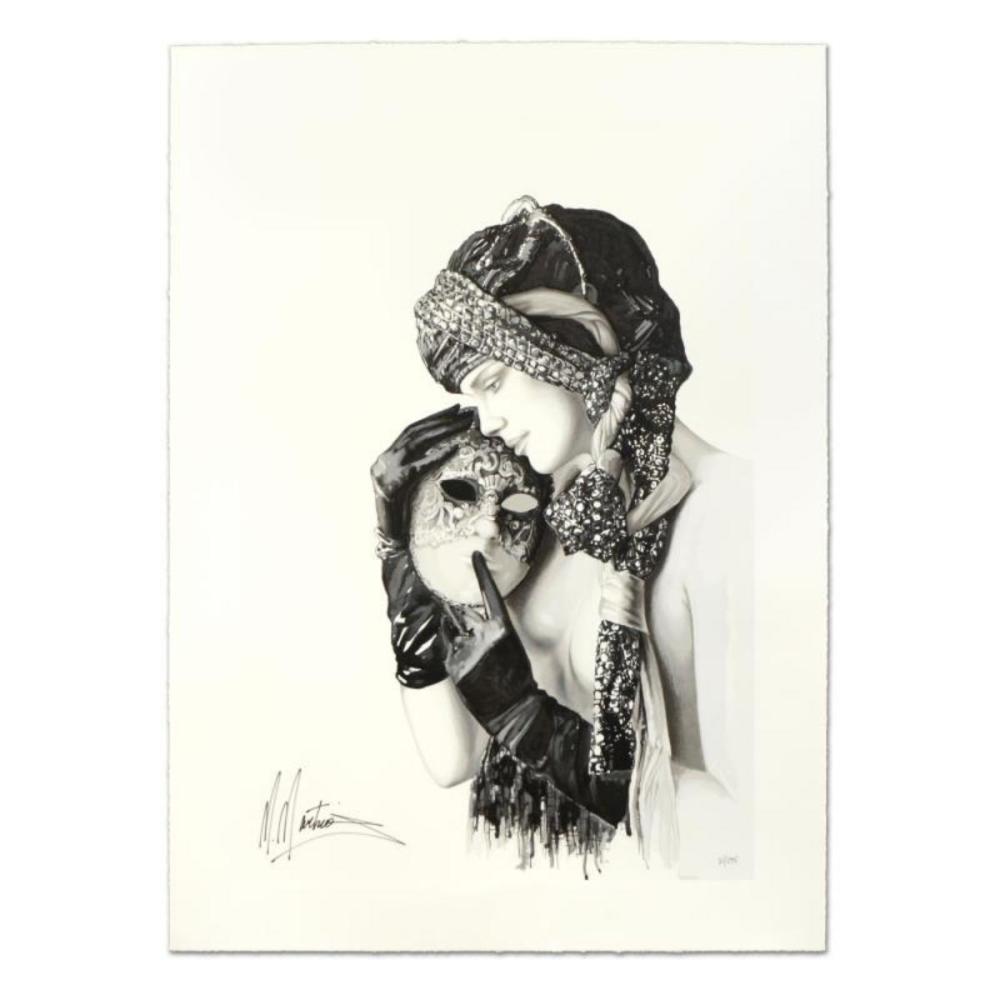 Martiros Manoukian - "Silent Advice" Limited Edition Serigraph, Numbered and Hand Signed with Certificate.