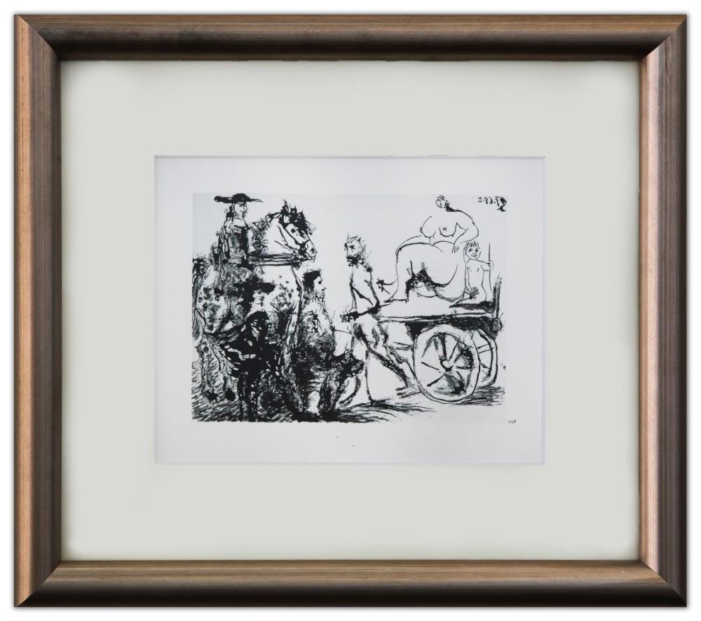 Pablo Picasso- Offset Lithograph "From The 347 Series"