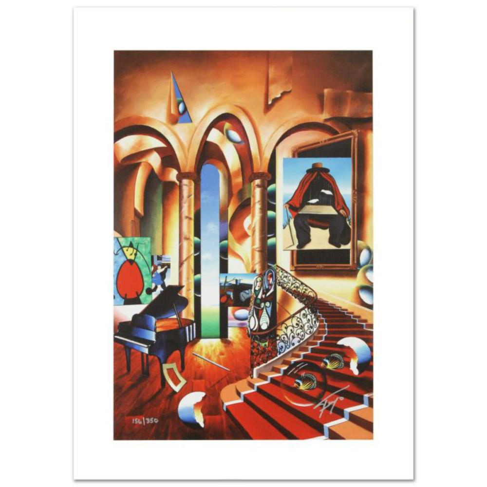 "Conclave of the Masters" Limited Edition Giclee on Canvas by Ferjo, Numbered and Hand Signed by the Artist. Includes Certificate of Authenticity.