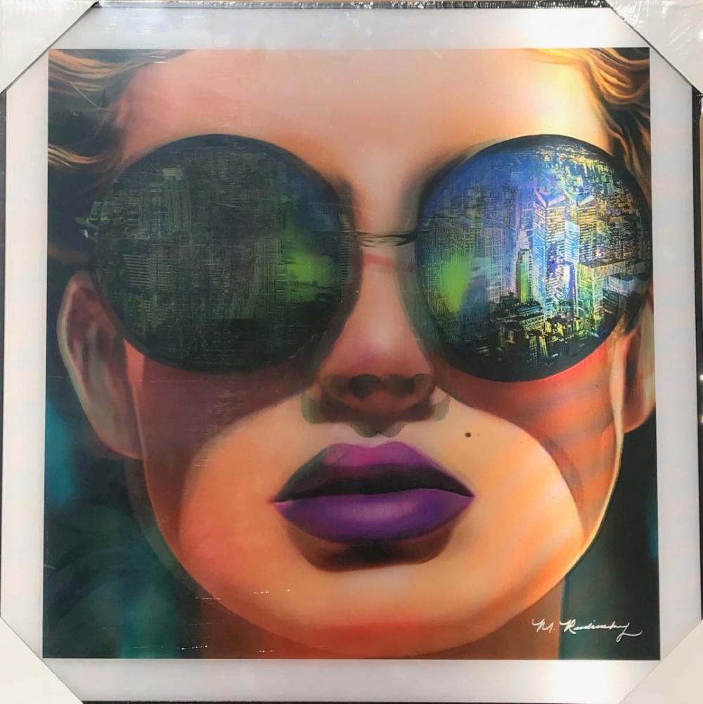 Marc Rudinsky Framed 3 D Lenticular Art