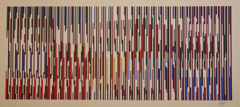 Yaacov Agam Original Serigraph Hand Signed and Numbered