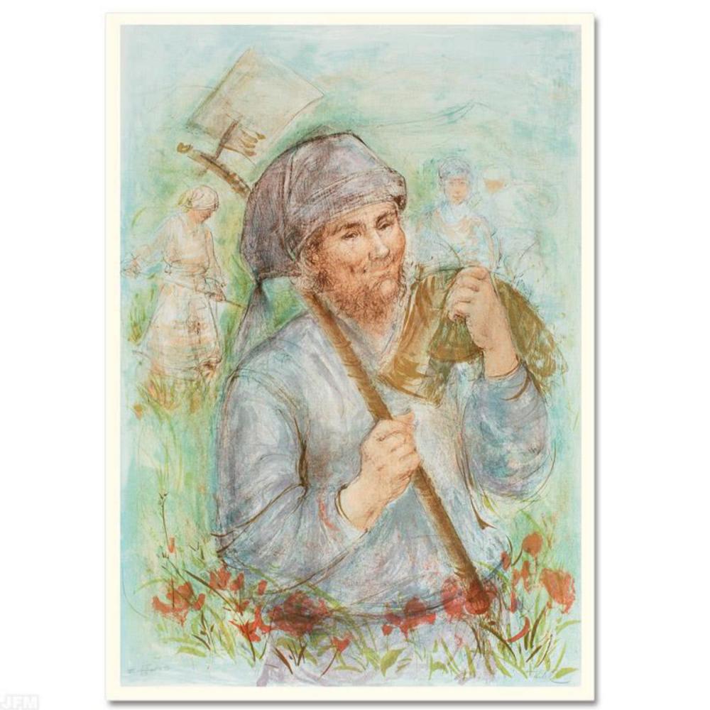 "Man with Hoe" Limited Edit... image