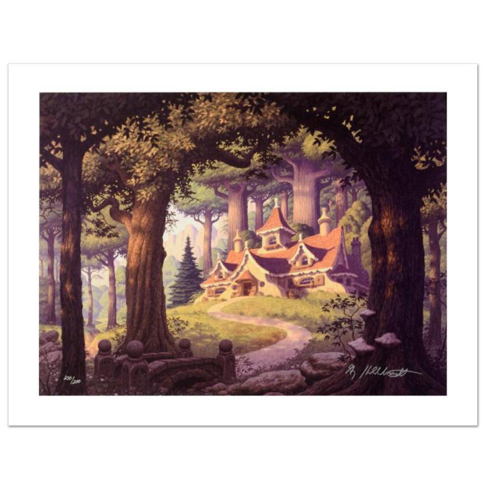 "Rivendell" Limited Edition Giclee on Canvas by The Brothers Hildebrandt. Numbered and Hand Signed by Greg Hildebrandt. Includes Certificate of Authenticity.
