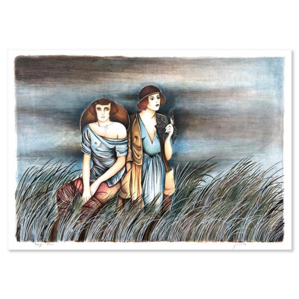 Haya Ran, "Expectation" Hand Signed, Numbered Limited Edition with Letter of Authenticity.