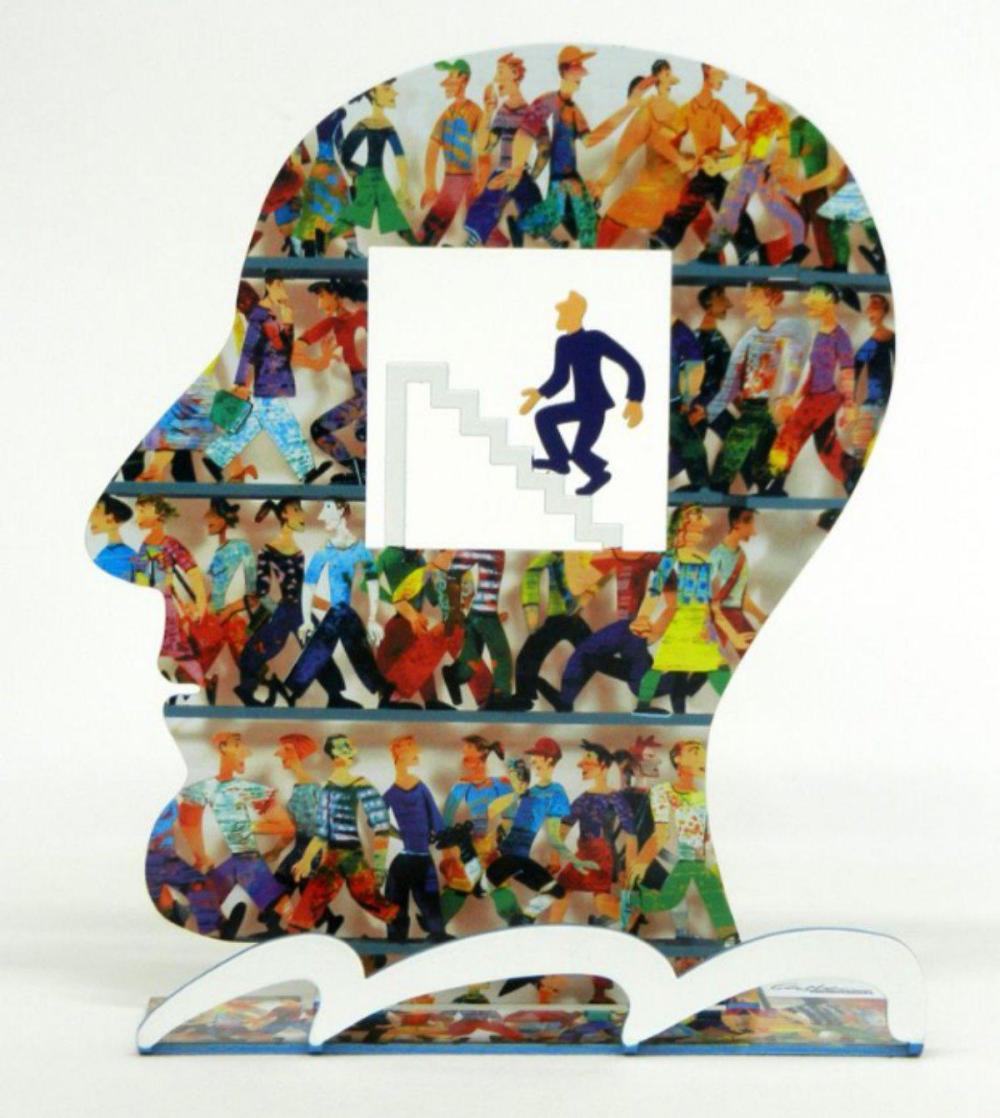 David Gershtein- Free Standing Sculpture "Head to the top"