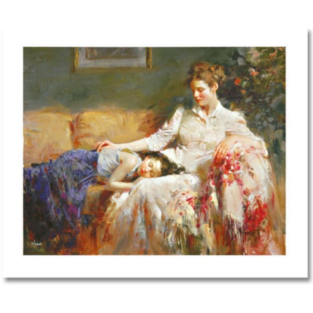 Pino (1939-2010) "Innocence" Limited Edition Giclee. Numbered and Hand Signed; Certificate of Authenticity.