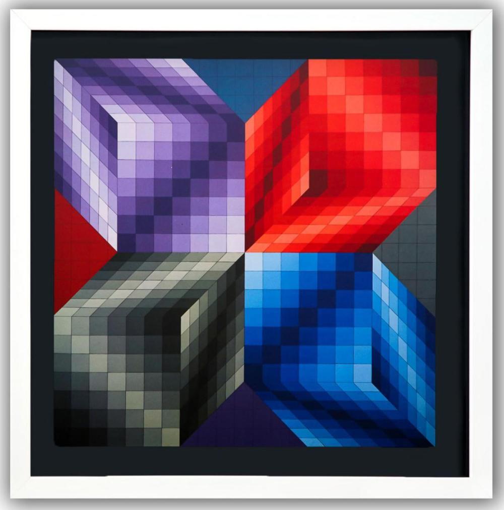 Victor Vasarely- Heliogravu... image