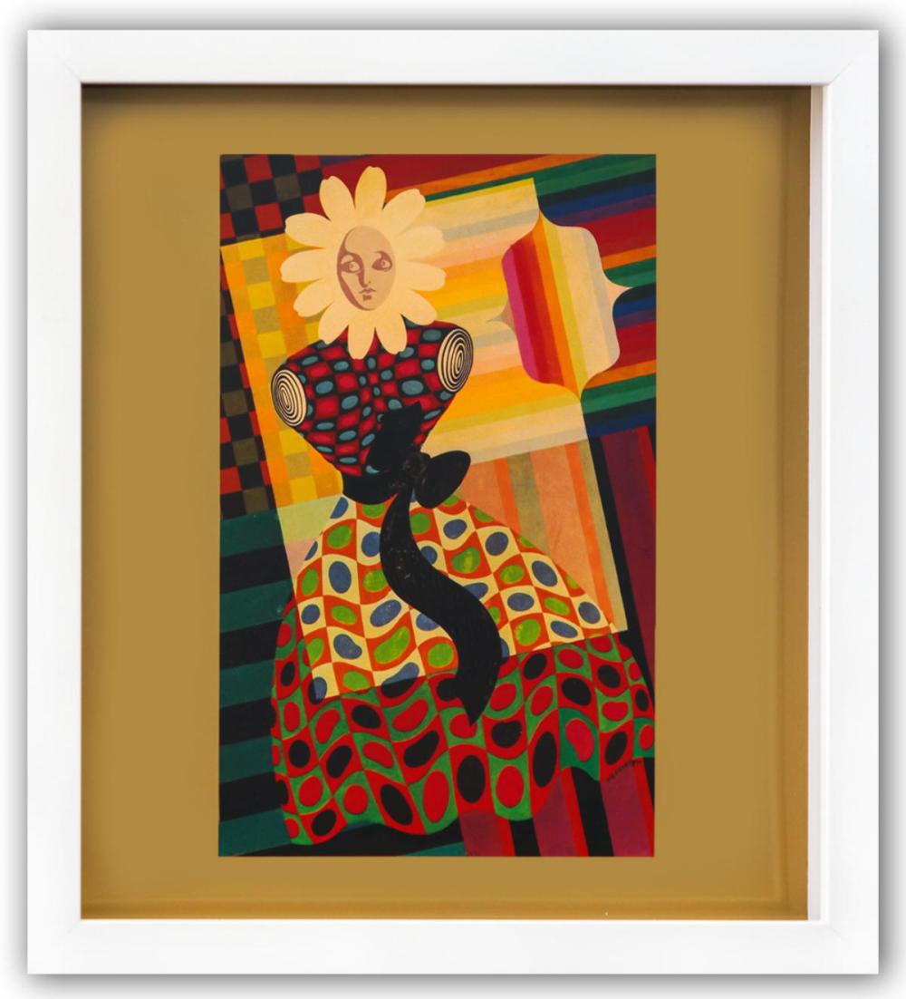 Victor Vasarely- Heliogravure Print "Untitled"