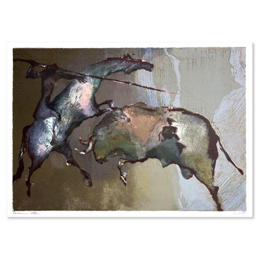 Edwin Salomon (1935-2014), "El Picador (Dark)" Limited Edition Serigraph, Hand Signed and Numbered; Letter of Authenticity.