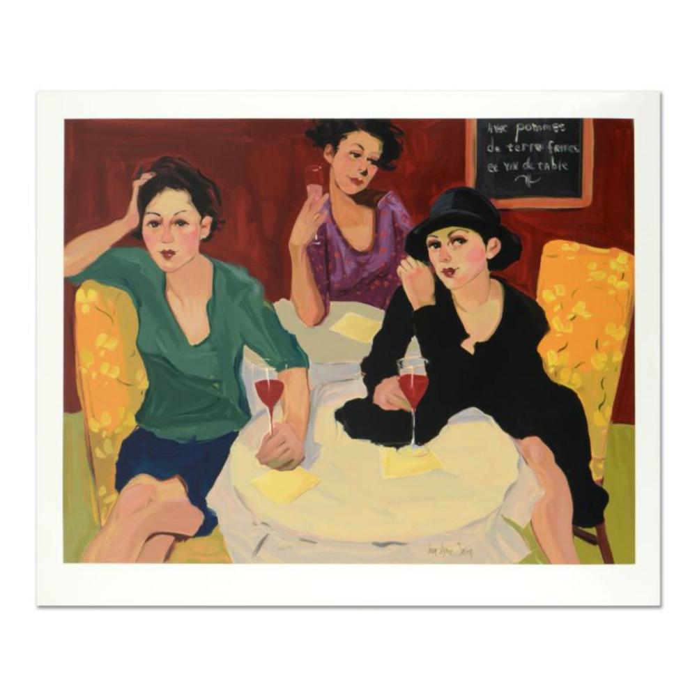 Linda Kyser Smith, "Lunch Special" Limited Edition Serigraph, Numbered and Hand Signed with Certificate of Authenticity.