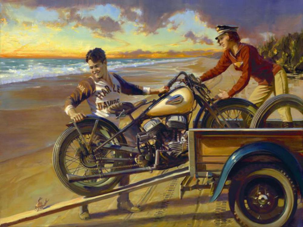 David Uhl- Limited Edition Serigraph on Canvas