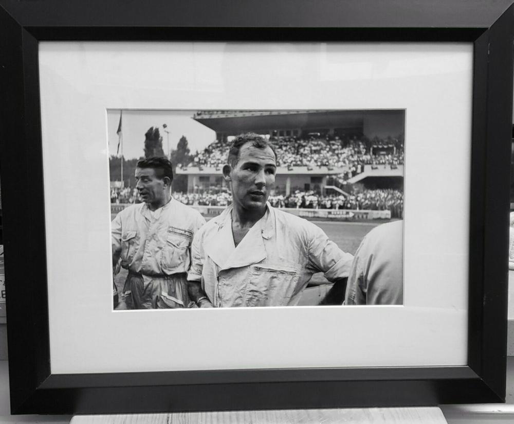 David Lees silver gelatin black & white fiber print "Moss In Monza "