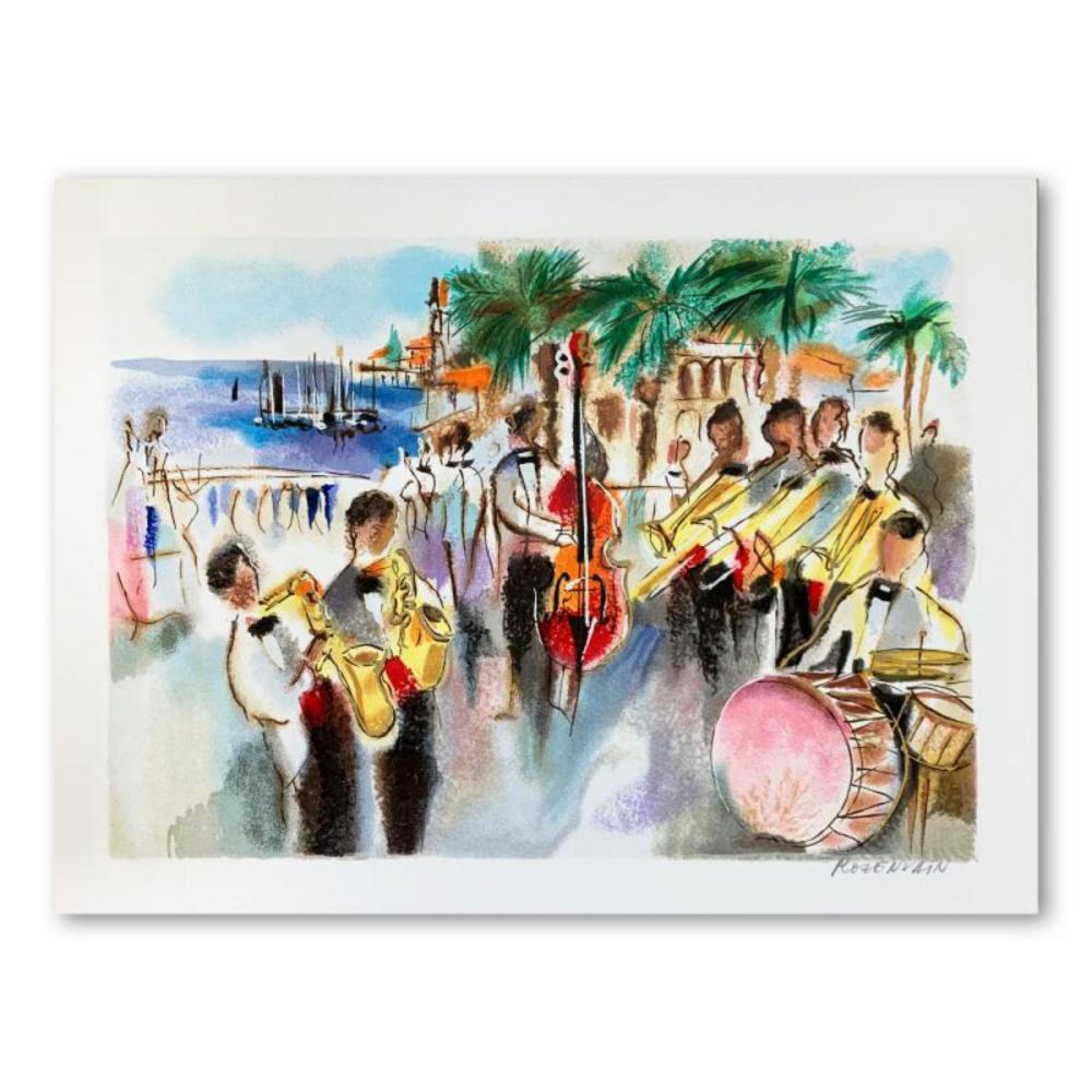 Michael Rozenvain, Hand Signed Limited Edition Serigraph on Paper with Letter of Authenticity.
