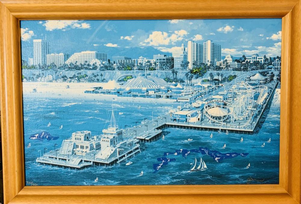 Alexander Chen Serigraph on canvas