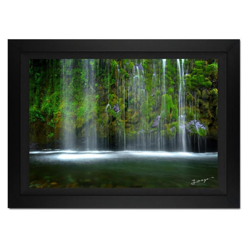 Jongas, "Weeping Souls" Framed Limited Edition Photograph on Canvas, Numbered and Hand Signed with Letter of Authenticity.