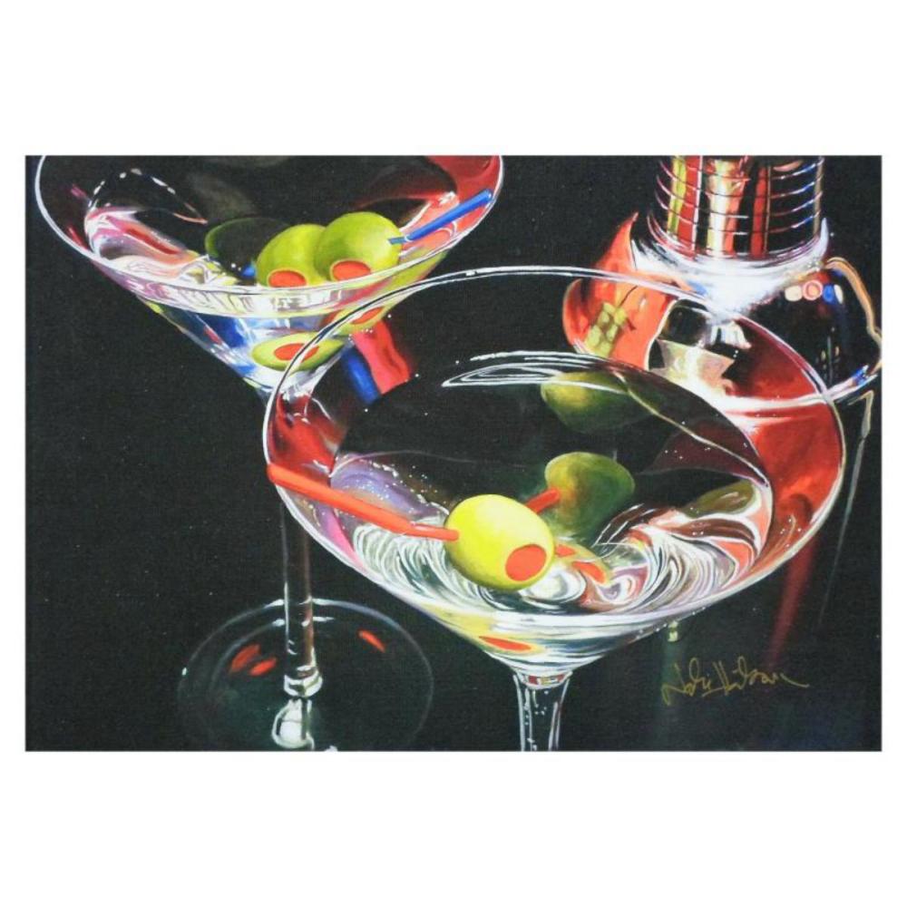 Nobu Haihara, "Martini Toast" Limited Edition Canvas, Signed and with COA.