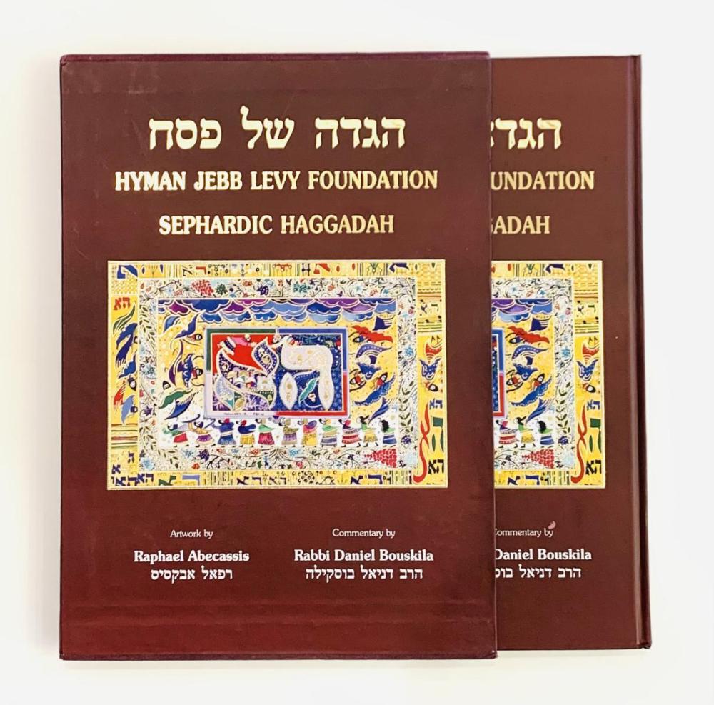 Raphael Abecassis Hardcover Book with Original one of a kind Hand Drawing