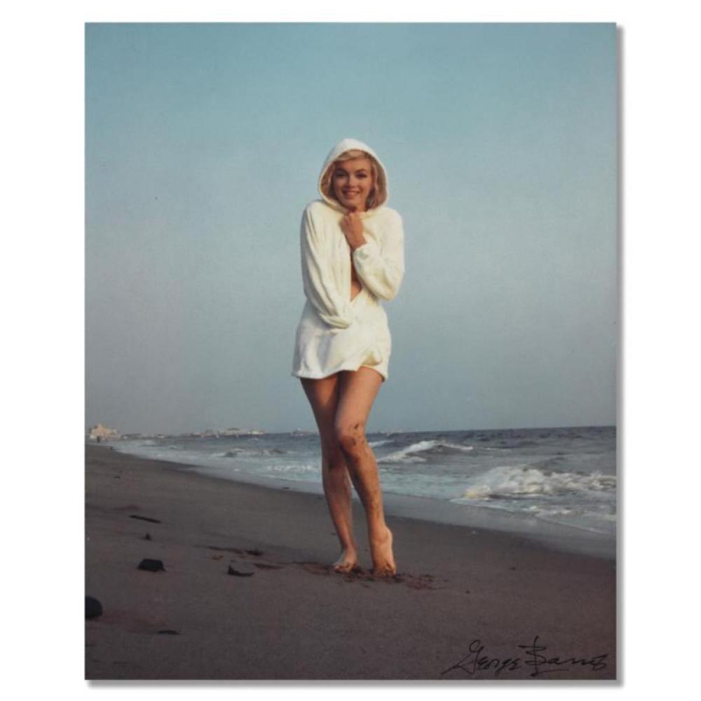 George Barris (1922-2016), "Marilyn Monroe: The Last Shoot" Photograph Printed from the Original Negative, Hand Signed and Numbered Inverso with Letter of Authenticity