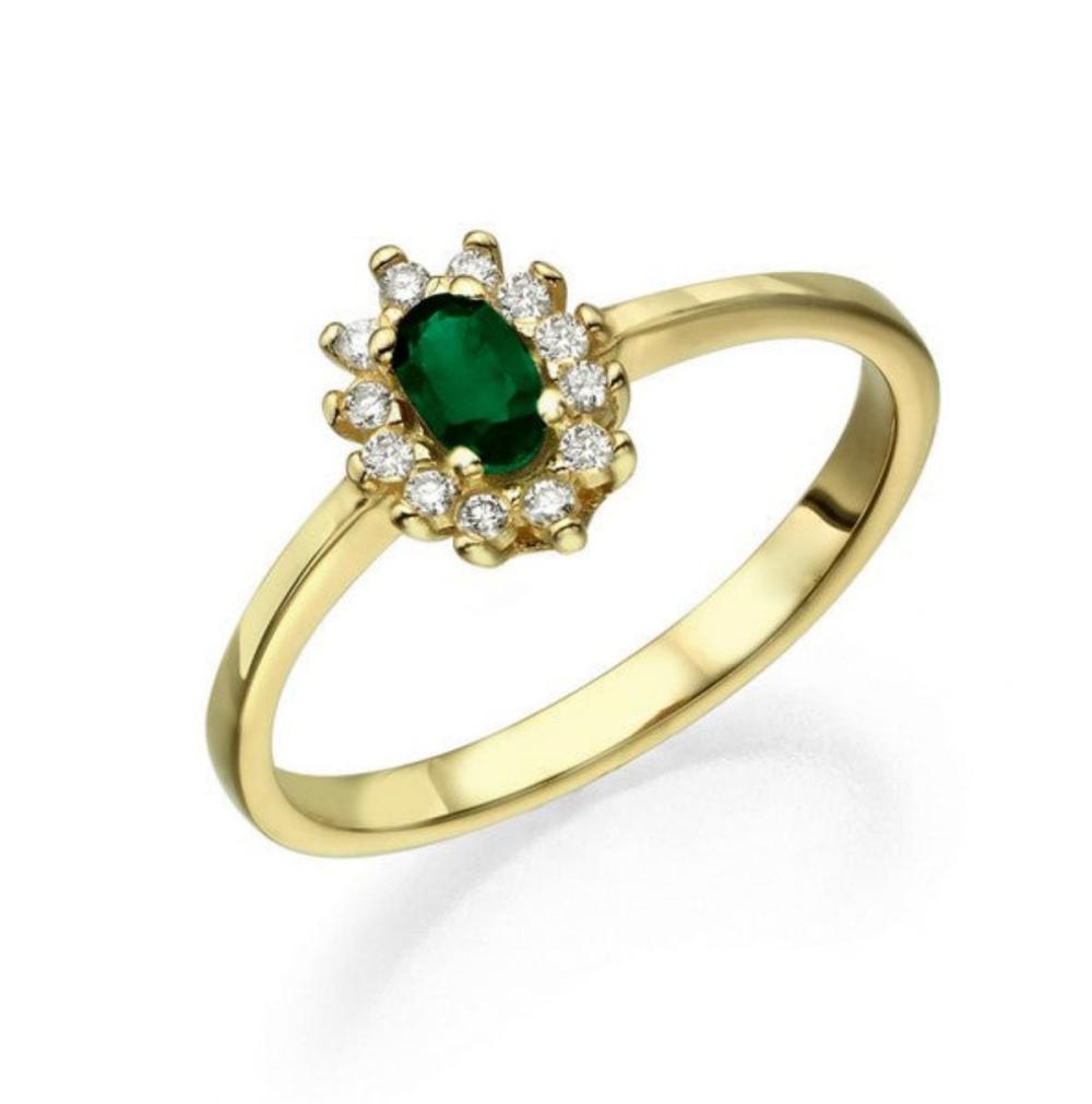 14kt Yellow Gold 0.35ctw Diamond Ring