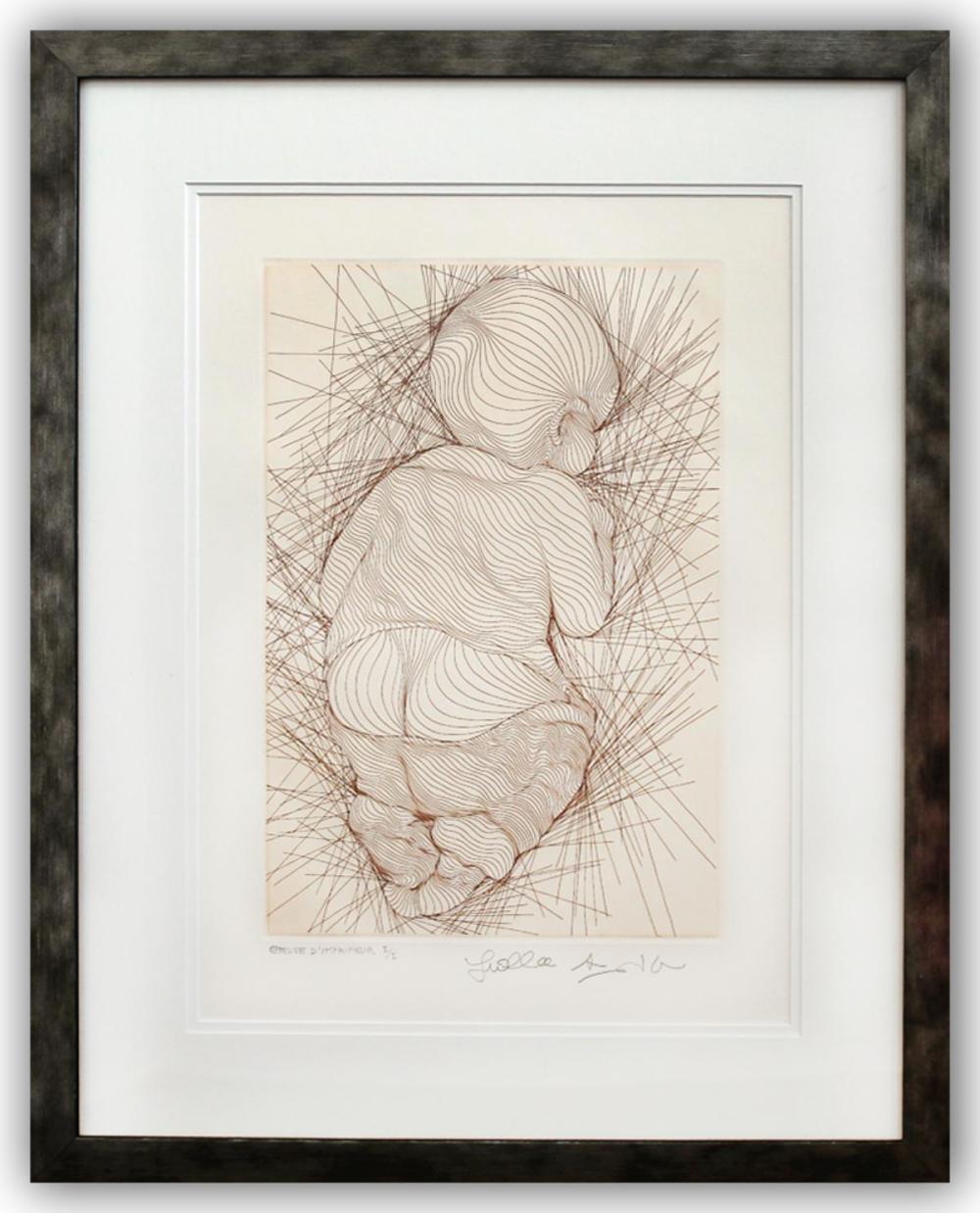 Guillaume Azoulay- Original Etching