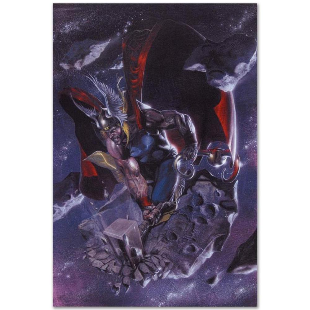 Marvel Comics "Secret War #4" Numbered Limited Edition Giclee on Canvas by Gabriele Dell'Otto with COA.