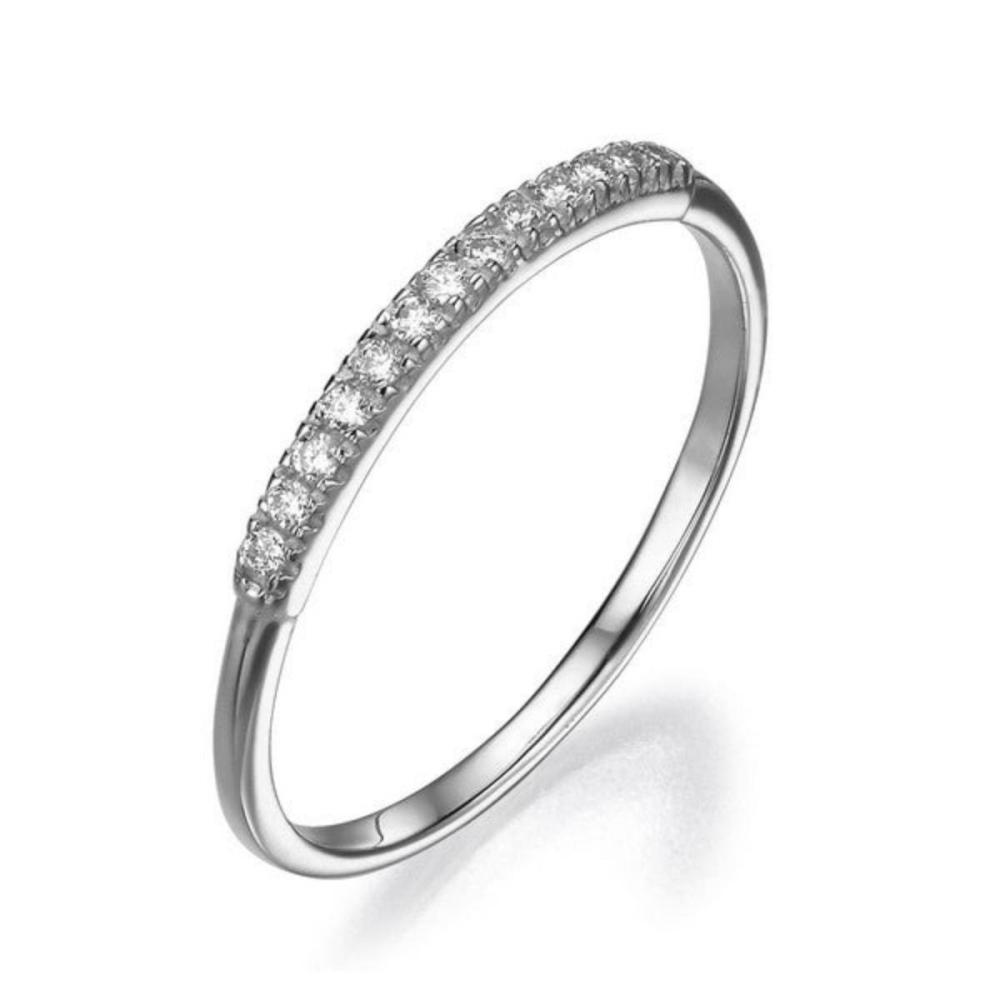 14kt White Gold 0.08ctw Dia... image