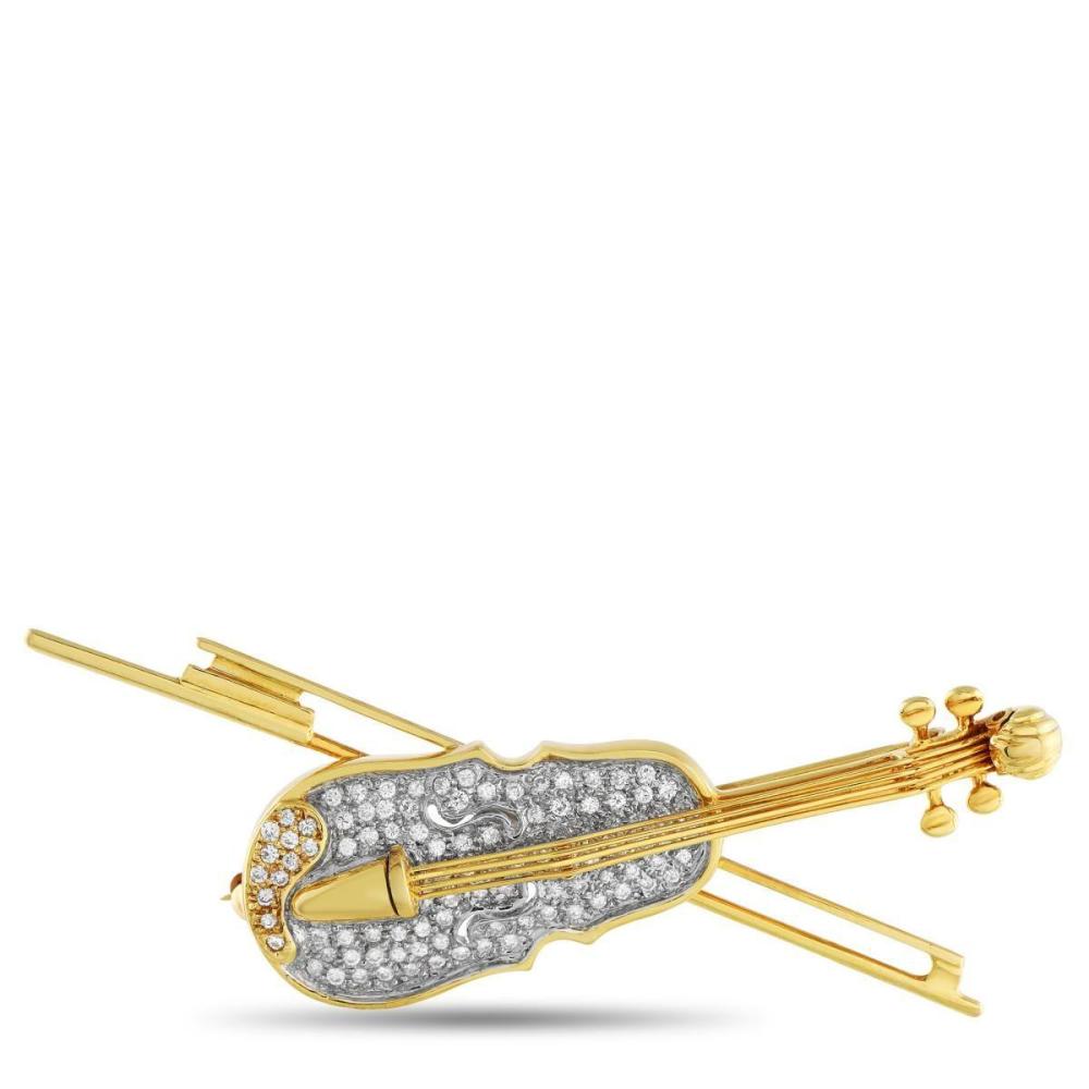 18K YELLOW GOLD 1.20CT DIAM... image