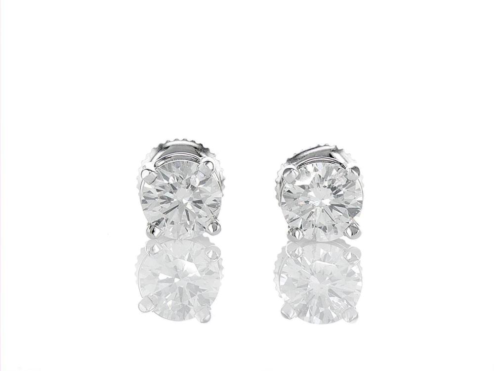 18kt White Gold 1.4 ctw Dia... image