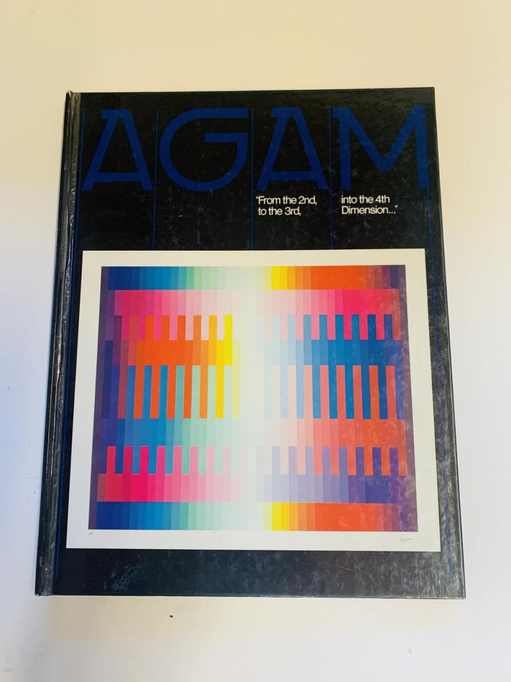 Yaacov Agam Hardcover Book image