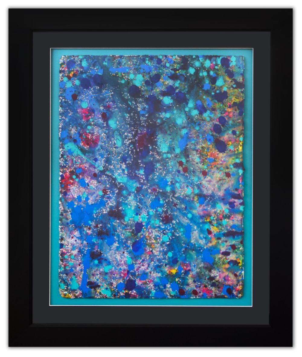 Wyland- Original Watercolor "Pollack Coral Reef"