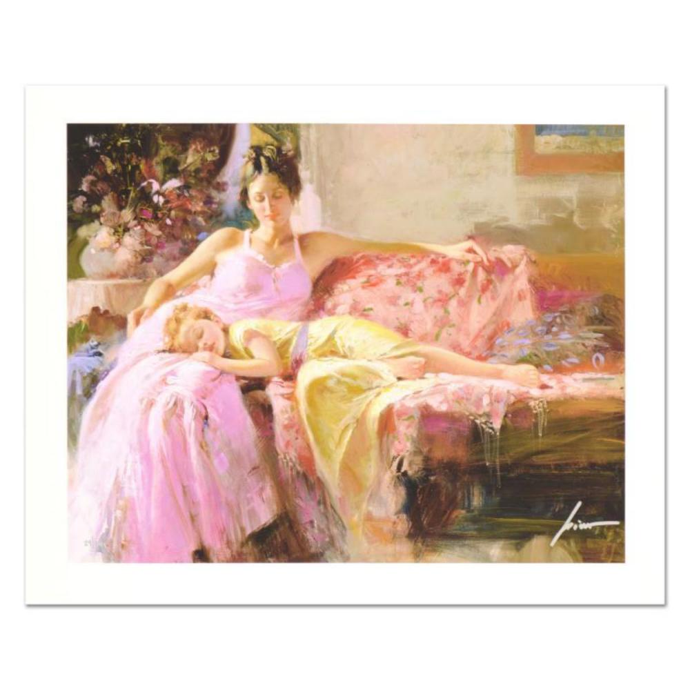 Pino (1939-2010) "A Place In My Heart" Limited Edition Giclee. Numbered and Hand Signed; Certificate of Authenticity.