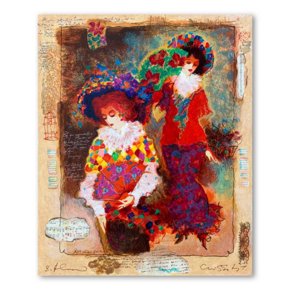 Alexander Galtchansky (1959-2008) and Tanya Wissotzky (1959-2006), Hand Signed Limited Edition Serigraph on Paper with Letter of Authenticity.