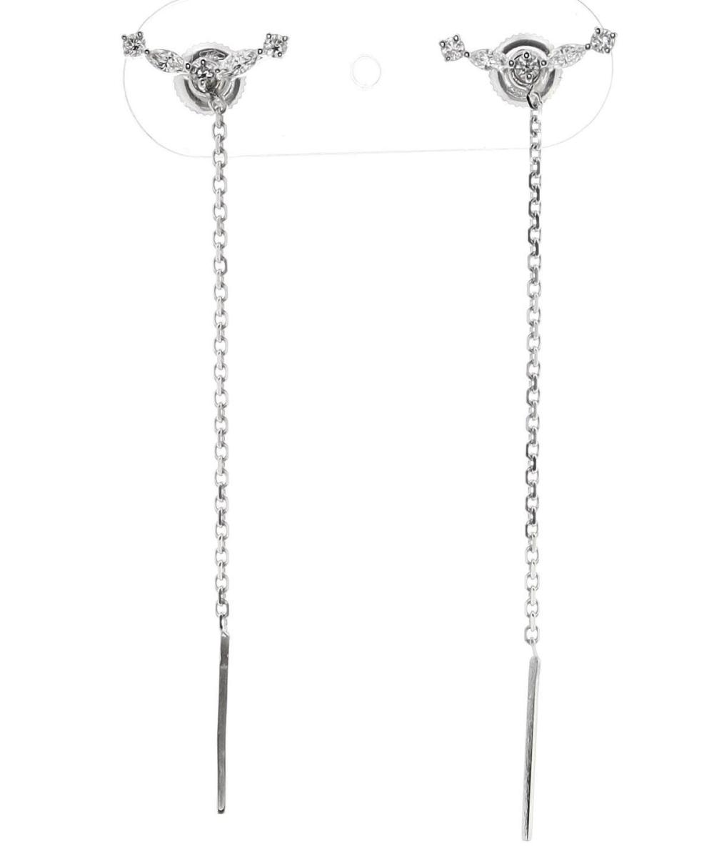 14kt White Gold 0.44ctw Diamond Earrings