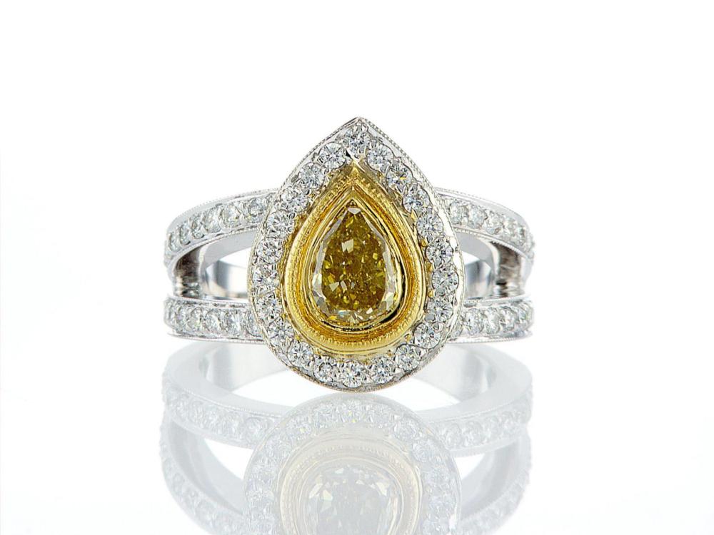 18kt White and Yellow Gold ... image