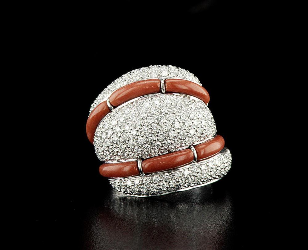 18kt White Gold 1.28 ctw Di... image