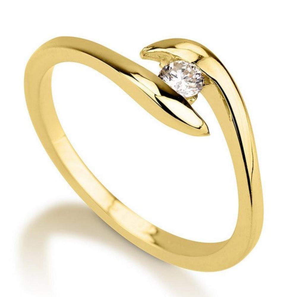 14kt Yellow Gold 0.1ctw Dia... image