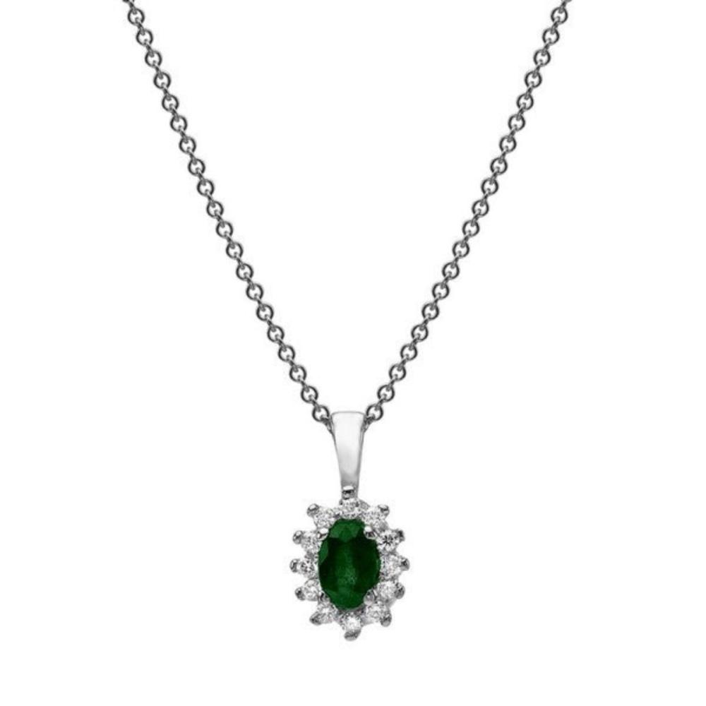 14kt White Gold 0.35ctw Diamond Pendant