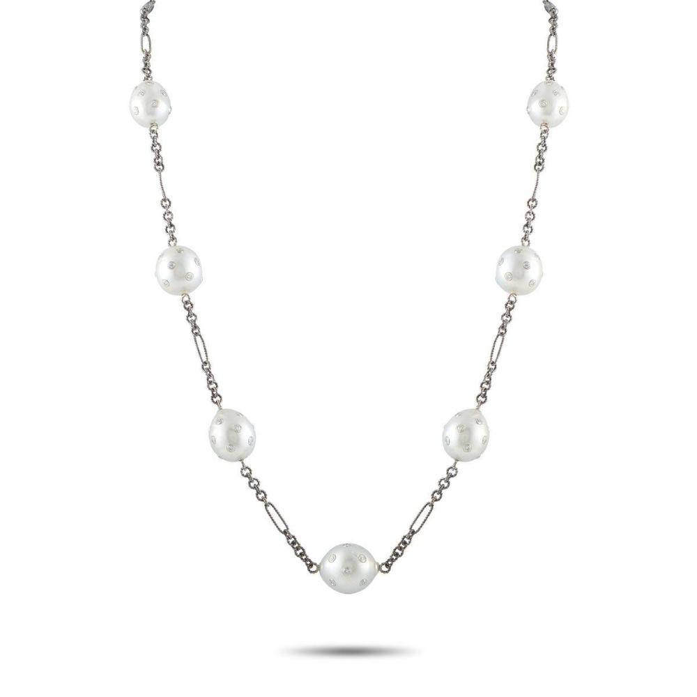 14K WHITE GOLD 4.46CT DIAMO... image
