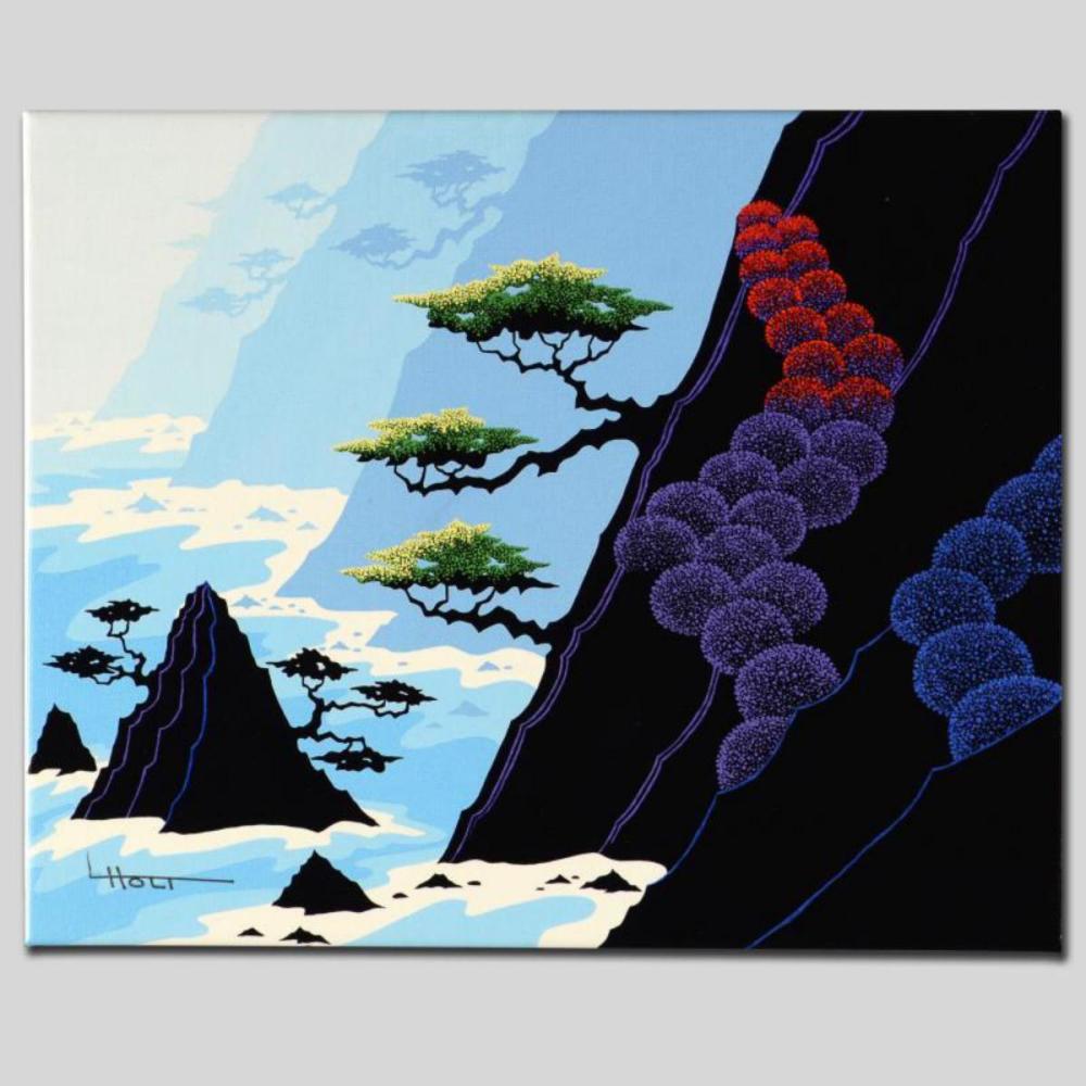 "Haystack Isle" Limited Edition Giclee on Canvas by Larissa Holt, Numbered and Signed. This piece comes Gallery Wrapped.