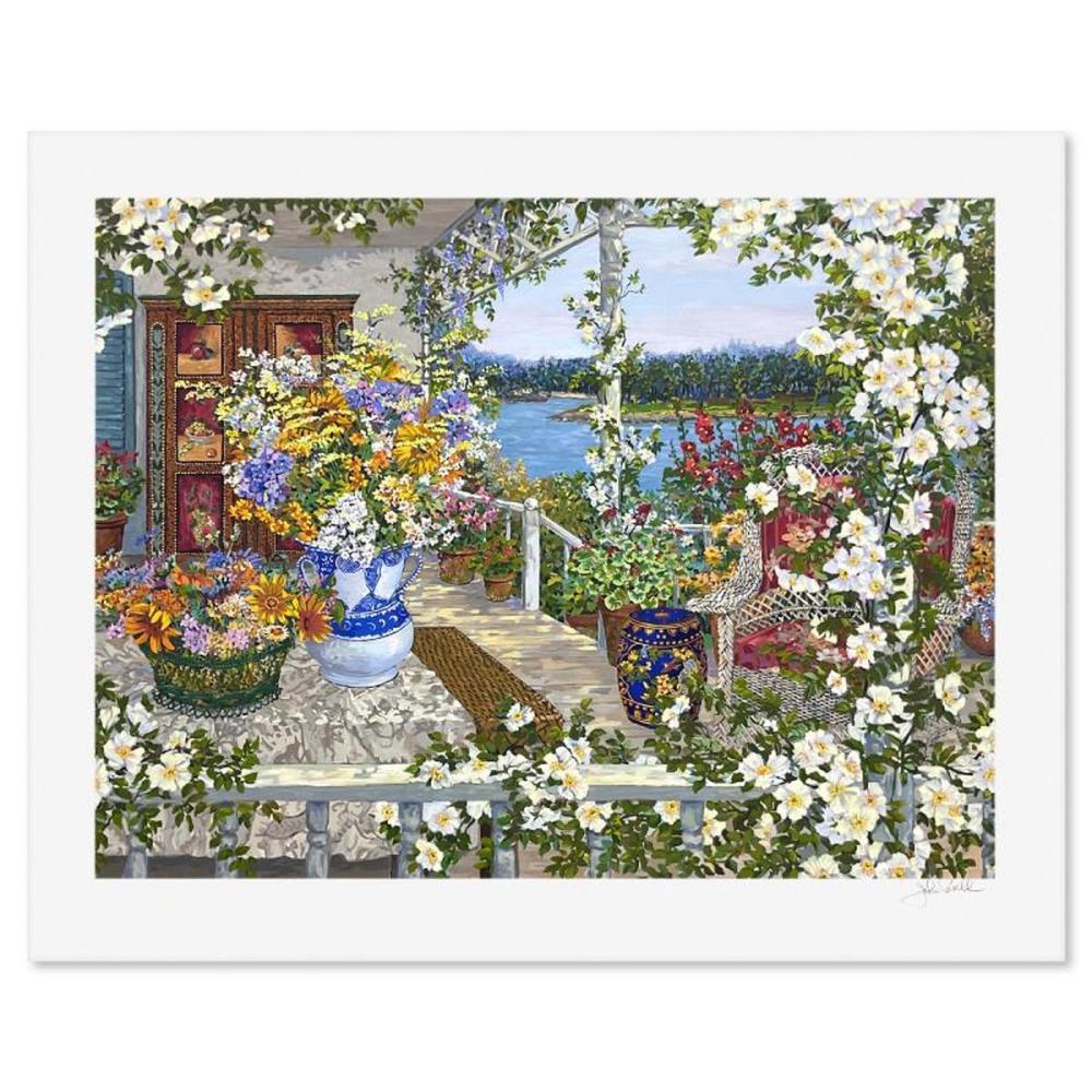John Powell, "Blue Hill Bay" Limited Edition Printer's Proof Serigraph, Numbered and Hand Signed with Letter of Authenticity.