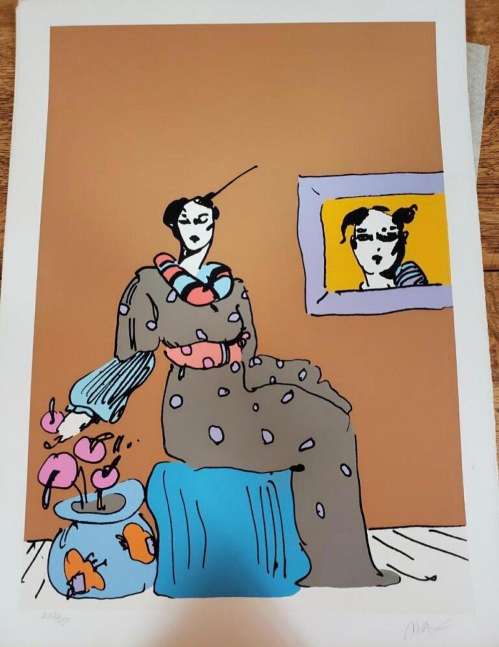 Peter Max Serigraph on paper