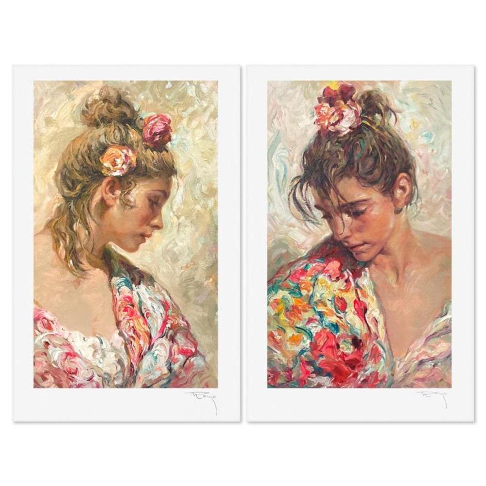 Royo, "Shall (Suite)" Limited Edition Printer's Proof Serigraph, Numbered and Hand Signed with Letter of Authenticity.