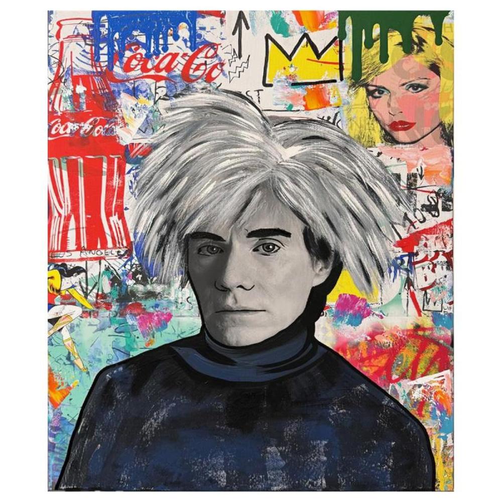 Jozza, "The Master" Unique Mixed Media on Canvas, Hand Signed Inverso with Letter of Authenticity.